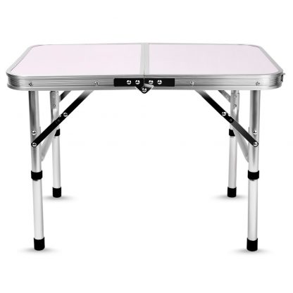Aluminum Folding Camping Table Laptop Bed Desk Adjustable Outdoor Tables BBQ Portable Lightweight Simple Rain-proof  GG 1