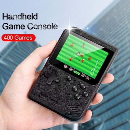 Video Game Console 8 Bit Retro Mini Pocket Handheld Game Player Built-in 400 Classic Games Best Gift for Child Nostalgic Player 1