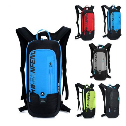 Outdoor Running Cycling Backpack 2L Bladder Water Bag Sports Camping Hiking Hydration Backpack Riding Camelback Bag + Water bag 1