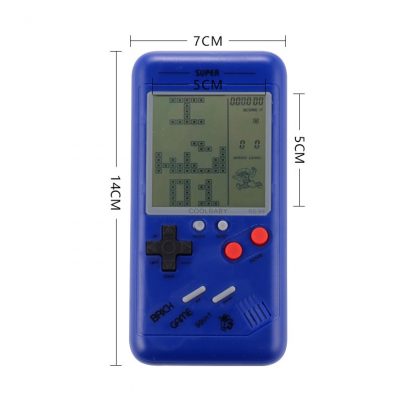 Best Gift Retro Classic Childhood Tetris Handheld Game Players LCD Electronic Games Toys Game Console Riddle Educational Toys 3