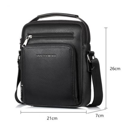Casual Men Crossbody Bags Pu Leather Messenger Bag Designer Men Handbag Top Quality Male Shoulder Bags WBS502 5