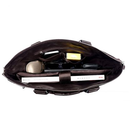 VORMOR 2019 Men Casual Briefcase Business Shoulder Bag Leather Messenger Bags Computer Laptop Handbag Bag Men's Travel Bags 5