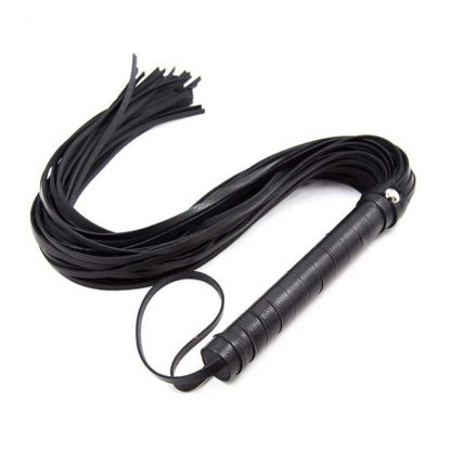 Faux Leather Pimp Whip Racing Riding Crop Party Flogger Queen Black Horse Riding Whip 1