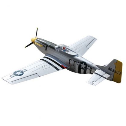New Arrival Dynam P-51D for Mustang V2 Silver 1200mm Wingspan EPO Warbird RC Airplane PNP Toy Kids Gift Present 2