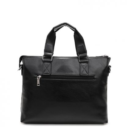 VORMOR 2019 Men Casual Briefcase Business Shoulder Bag Leather Messenger Bags Computer Laptop Handbag Bag Men's Travel Bags 3