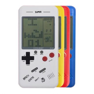 Best Gift Retro Classic Childhood Tetris Handheld Game Players LCD Electronic Games Toys Game Console Riddle Educational Toys