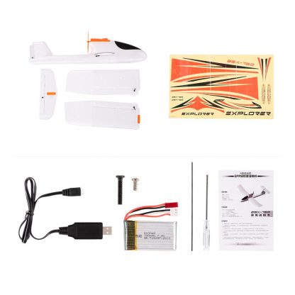 ZSX-750 2.4GHz 4CH RC Airplane Aircraft EPP 750mm Wingspan PNP Brushless Fixed wing Dron RC Toys Gifts 5
