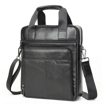 MEIGARDASS Genuine Leather Business Men Briefcase Men's Handbags Office Laptop Bag Male Casual Shoulder Computer Messenger Bags 3
