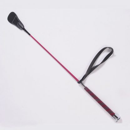 New 67cm Kids Adult Equestrian Soft Leather Riding Crop Straight Leather Handle Flogger Horse Whip For Horse Racing Equipment A 4