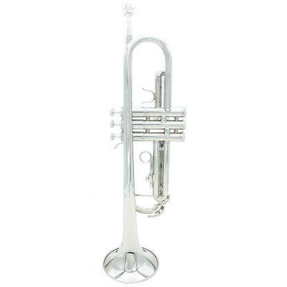 입문용 연습용SLADE Professional Trumpet Import Brass Silver Trumpet Digital Mechanical Welding Pipe Music Adopts Brass Musical Instruments 2