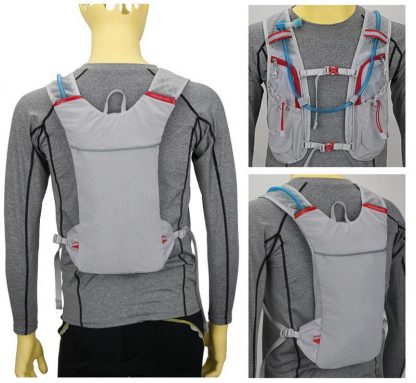 New Marathon Water Bag Polyester Hydration Backpack Off-road Run Jogging Vest Style Outdoor Sports Cycling Racing 3 Color 4