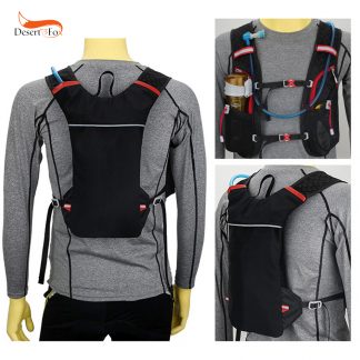 New Marathon Water Bag Polyester Hydration Backpack Off-road Run Jogging Vest Style Outdoor Sports Cycling Racing 3 Color