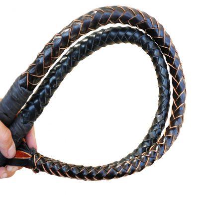 Leather Horsewhip Horse Racing Equestrian Tool Horse Riding Equipment Hand Made Braided Riding Whips Bull Leather Wood Handle 1