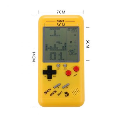Best Gift Retro Classic Childhood Tetris Handheld Game Players LCD Electronic Games Toys Game Console Riddle Educational Toys 2