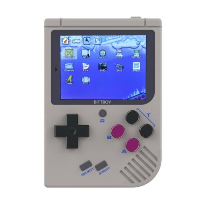 Video Game Console New BittBoy - Version2 - Retro Game Handheld Games Console Player Progress Save/Load MicroSD card External