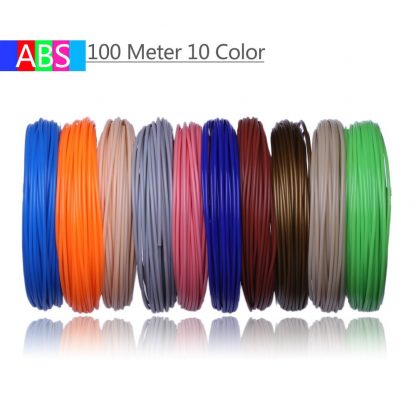 Use For 3D Printing Pen 200 Meters 20 Colors 1.75MM ABS Filament Threads Plastic 3 d Printer Materials For Kid Drawing Toys 2
