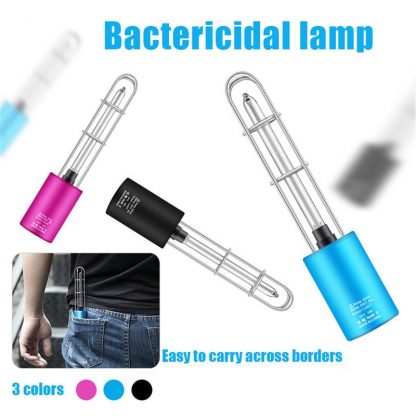 UV Disinfection Bactericidal Quartz Lamp Sterilizer USB Portable Removing Formaldehyde Sterilization Home Ultraviolet Lamp 1