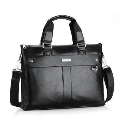 VORMOR 2019 Men Casual Briefcase Business Shoulder Bag Leather Messenger Bags Computer Laptop Handbag Bag Men's Travel Bags 1
