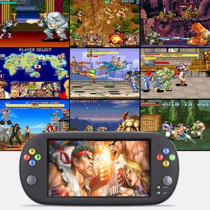 X16 7 Inch Game Console Handheld 200 Games Portable 8GB Retro Classic Video Game Player for Neogeo Arcade Handheld Game Players  4