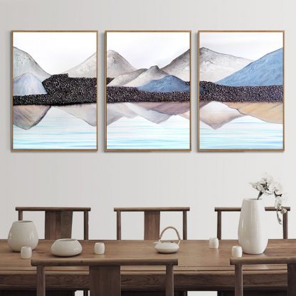 3 Piece Canvas painting Modern Abstract Art Home Decor Oil painting Wall Art Picture Canvas Prints Poster Living Room Decoration 2