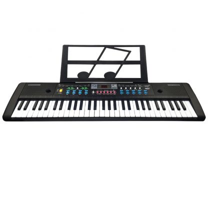 61 Keys Digital Electronic Keyboard And Microphone Electric Led Music 1