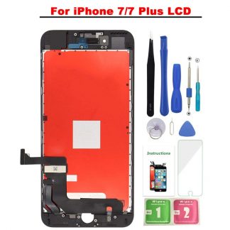 Best AAA++ Quality LCD For IPHONE 7 7 PLUS LCD Display Touch Screen Assembly Replacement For iphone7 iphone7 plus With Free Gift