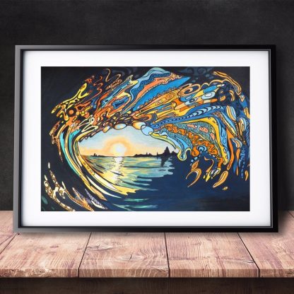 Abstract Hawaii Surf Wave Posters and Prints Wall art Decorative Picture Canvas Painting For Living Room Home Decor Unframed 3