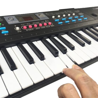 61 Keys Digital Electronic Keyboard And Microphone Electric Led Music 3
