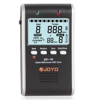 JOYO JM-90 LCD Screen Digital Metronome Metro with Voice Countdown function Professional Musical Instrument Parts Accessories