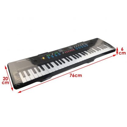 61 Keys Digital Electronic Keyboard And Microphone Electric Led Music 2