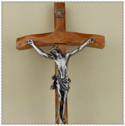 Catholic Christian Activities Cross Crucifix 30*16cm Relics Exquisite Teak Rood Jesus Cross Figure Jesu lamb of god figures 2