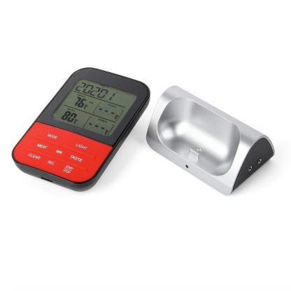 BBQ 온도계 캠핌온도계 AsyPets Wireless Waterproof BBQ Thermometer Digital Cooking Meat Food Oven Grilling Thermometer With Timer Function-30 3