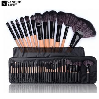 메이크업 도구 브러시세트32pcs Professional Makeup Brushes Set Make Up Powder Brush Pinceaux maquillage Beauty Cosmetic Tools Kit Eyeshadow Lip Brush Bag