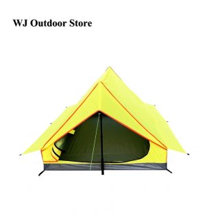 1.85Kg 2인용 백패킹 비박 미니멀 텐트 패스트스태쉬WJ Outdoor Trekker tent 2 person Double Layer Rodless 1.85kg Ultralight A Tent SNZP018 for hiking,Backpacking camping