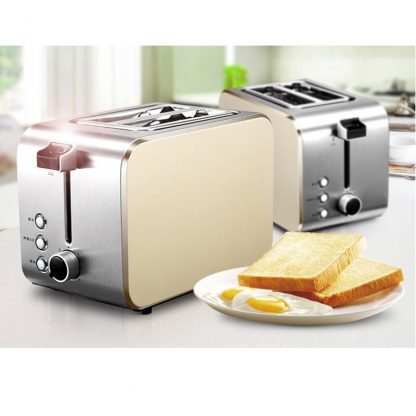 DMWD 750W Home Stainless Steel Bread Toaster Breakfast Machine Toast Oven Steamed Bun Slice Baking Machine 220V 1