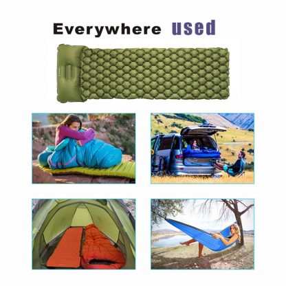 Hitorhike Inflatable Sleeping Pad Camping Mat With Pillow air mattress Cushion Sleeping Bag air sofas inflatable sofaFor Autumn  5