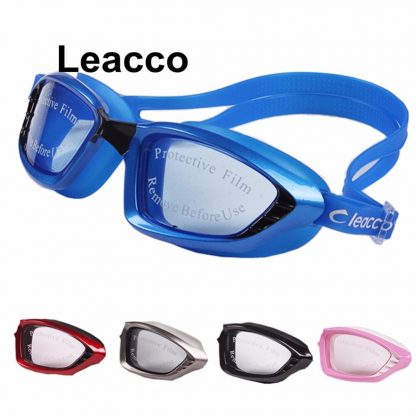 휴대용 남성 여서어 수영 고글 수경 2019 Brand New 5 Colors Men Women Professional Electroplate Waterproof Swim Glasses Anti Fog UV Protection Swimming Goggles  2