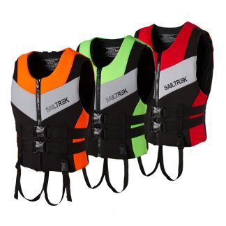 2019 Water Sports Fishing Vest Adult Life Jacket Neoprene Life Vest Kayaking Boating Swimming Drifting Safety Life Vest New