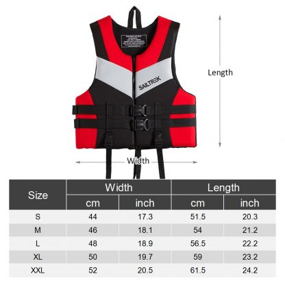 2019 Water Sports Fishing Vest Adult Life Jacket Neoprene Life Vest Kayaking Boating Swimming Drifting Safety Life Vest New 1