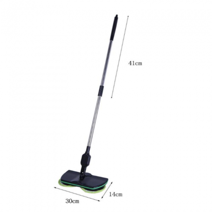가정용 회전식 바닥청소 물걸레 청소기New Magic Easy Microfiber Electric Broom 360 Rotating Mop Spin Spray Foot Switch Mop Floor Cleaning Mop Easy Bucket Dust Broom 4