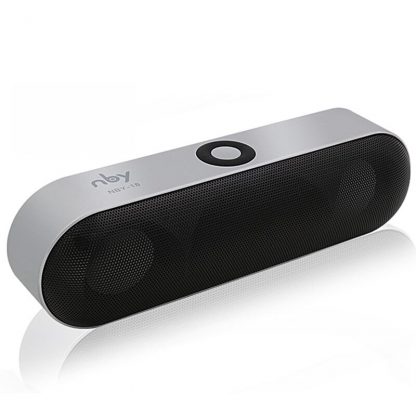 휴대용심플 블루투스 스피커New NBY-18 Mini Bluetooth Speaker Portable Wireless Speaker Sound System 3D Stereo Music Surround Support Bluetooth,TF AUX USB