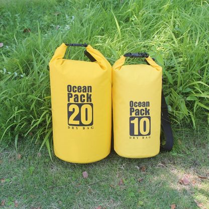 방수 수영 보관 가방 -카누 래프팅 등 PVC 5L 10L 20L Outdoor Diving Compression Storage Waterproof Bag Dry Bag For Man Women Swimming Rafting Kayak  3