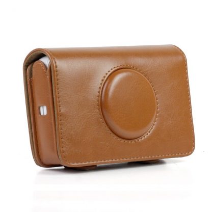 Retro PU Leather Camera Bag Protective Case Cover Pouch Carry Bag for Polaroid Snap Touch Instant Print Digital Camera Accessory 2