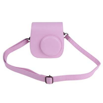 1PC Leather Camera Strap Bag Case Cover Pouch Protector Shoulder Strap For Polaroid Photo Camera For Fuji Fujifilm Instax Mini 8 5