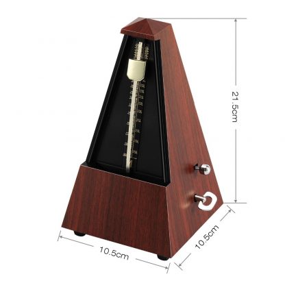Donner High Precision Mechanical Metronome Universal For Guitar Drum Piano Bass Tower Type Vintage Bell Ring Metronome New DPM-1 5