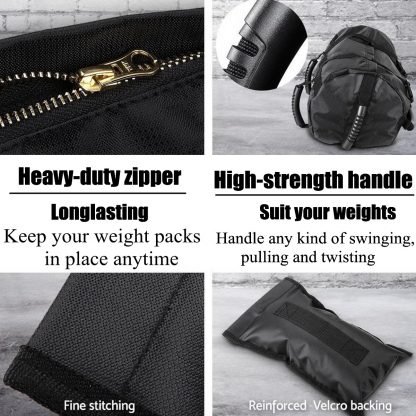 4 Pcs/Set Weightlifting Sandbag Heavy  Sand Bags Sand Bag MMA Boxing Crossfit Military Power Training Body Fitness Equipment 4