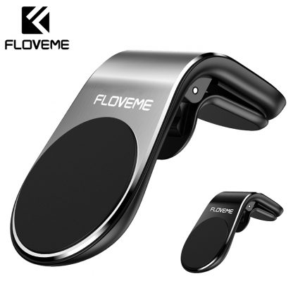 FLOVEME Car Phone Holder For Phone In Car Mobile Support Magnetic Phone Mount Stand For Tablets And Smartphones Suporte Telefone